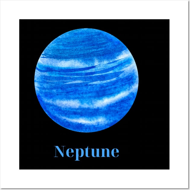 Neptune Wall Art by DuViC